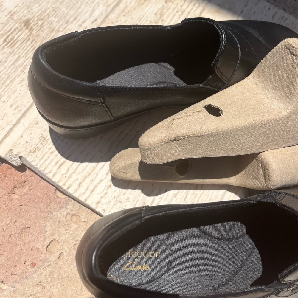 Clarks May Marigold slip-on loafers 9.5 wide - Picture 10 of 12